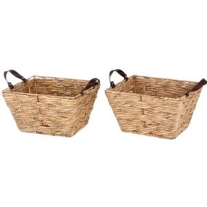Set of 8 Better Homes & Gardens Rectangle Baskets